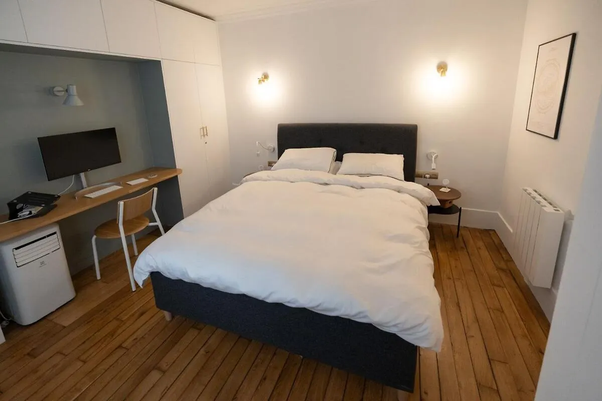 Minimalist Haussmannian Paris 11 Apartment France