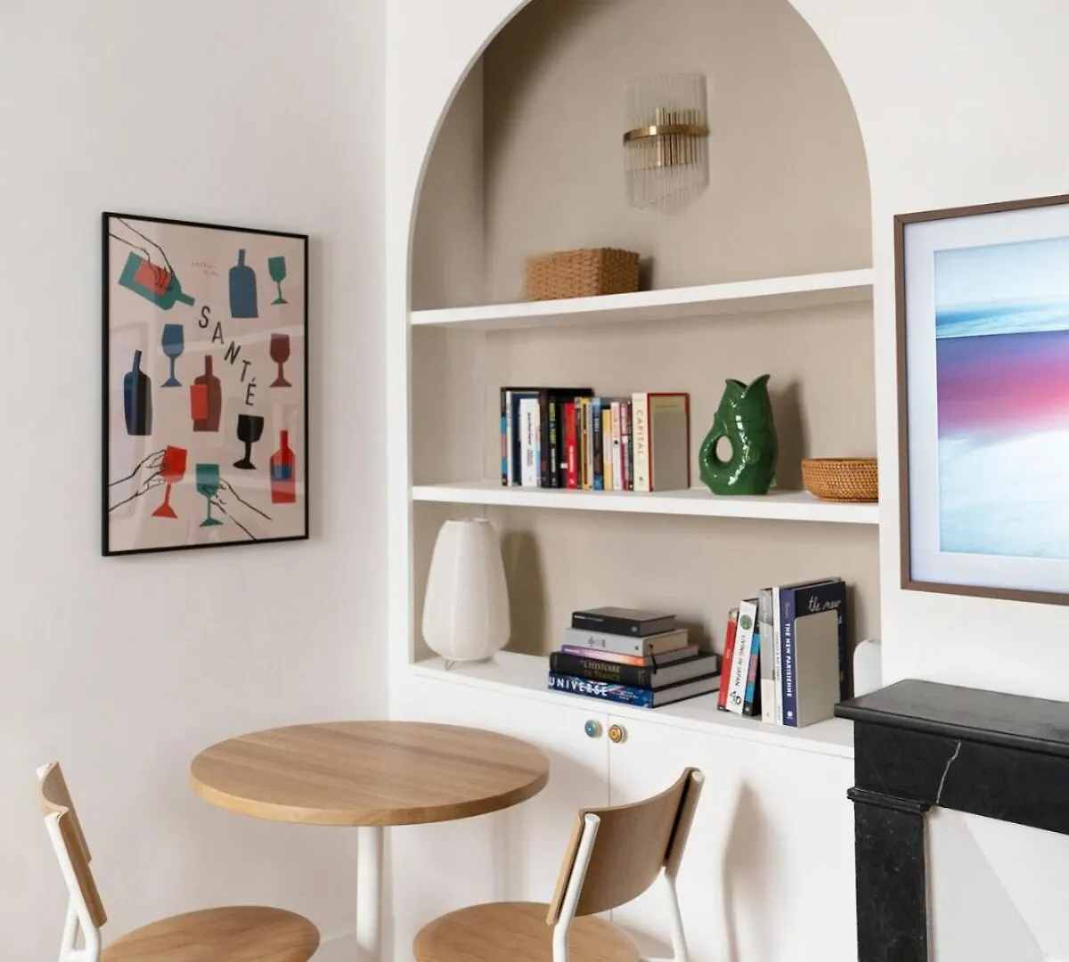 Minimalist Haussmannian Paris 11 Apartment France